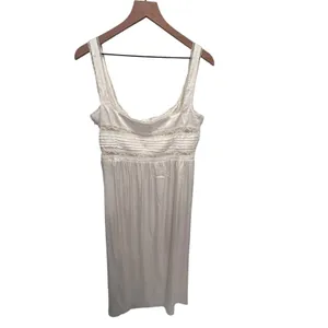 House of CB Illiana scalloped-trim bodice-top stretch-silk maxi dress Large plus thumbnail 6