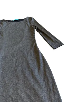 Alice + Olivia Silve Sheath Dress 3/4 Sleeves Mesh Back Stretch Flattering XS thumbnail 7