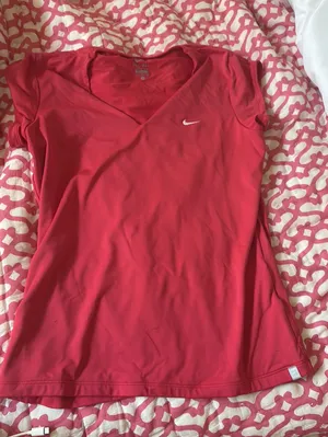 Pink Dri-Fit Nike Top for tennis women XL thumbnail 1