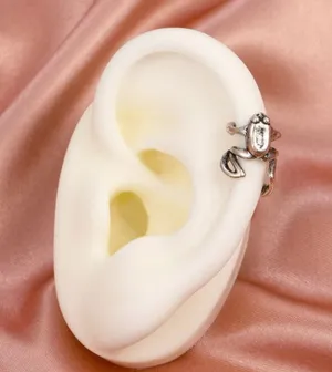 Frog ear cuff Gray thumbnail 1