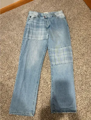 KanCan Jeans Straight Leg Crossover  thumbnail 1