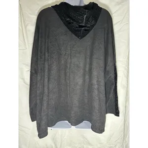 Coco + Carmen Lightweight Poncho Shawl Wrap Size O/S thumbnail 2
