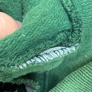 Private Line Quarter Zip Sweatshirt Womens M Green Vintage Distressed Streetwear thumbnail 11