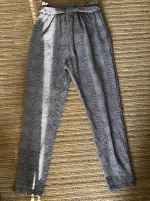 Checkered Work Pants Gray thumbnail 6