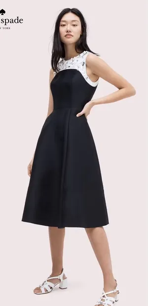 kate spade new york Embellished Sleeveless Dress Fit And Flare Size 00 Cocktail‎ thumbnail 1