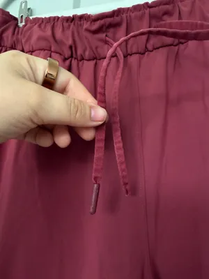 Lululemon Burgundy/Wine Joggers - Size 8 AS IS thumbnail 5