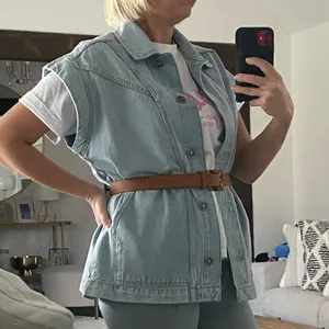 🛎️ Clearance Coton Club Oversize Jeans Vests Size XS thumbnail 3