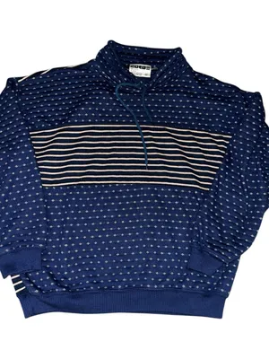 VTG 90’s DEB sweatshirt size M Blue Size M thumbnail 1
