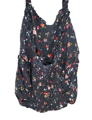 Free People Womens M Black Sun's Out Halter Crop Top thumbnail 5