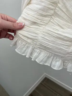 Lush Clothing Puff Sleeve Crop Top thumbnail 11