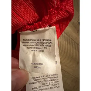 bebe Hibiscus Red Cutout Bandage Dress - Mitered‎ Bodycon Mini - Size XS thumbnail 6