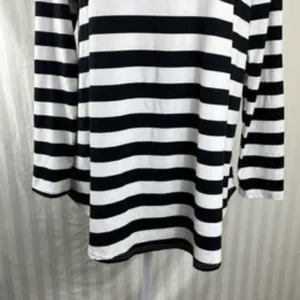 Reborn J Striped Long Sleeve Top with Brown Elbow Patches - Size Large thumbnail 7