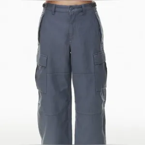 Aritzia TNA Supply Cargo Gray Cotton Pants Size‎ 8 thumbnail 2
