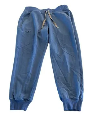 Figs Zamora Jogger Scrub Pants Light‎ Blue Size Large thumbnail 1
