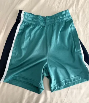 Abercrombie teal green navy basketball shorts nwot Xs thumbnail 1