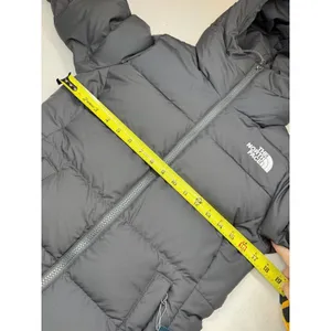 The North Face Womens Gotham Parka 600 Down Hooded Grey NWT Size XS $270 MSRP thumbnail 11