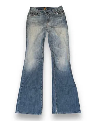 7 For All Mankind Pleated Pocket Jeans thumbnail 1