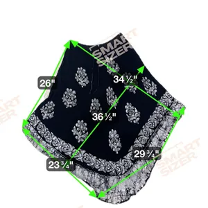 Y2K Whimsical Black Maxi‎ Skirt thumbnail 3
