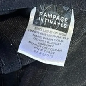 Rampage Black lace top thumbnail 3