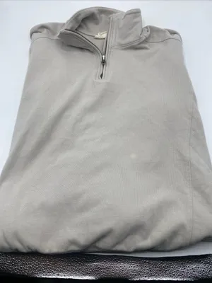 PACT Sweatshirt Women Organic Cotton Quarter 1/4 Zip Relaxed Pullover Medium thumbnail 6