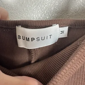 Bumpsuit Maternity Bodysuit The Kate Brown‎ Full Body Jumpsuit Unitard Sz Medium thumbnail 5