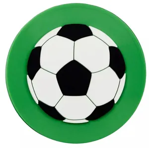 NWT Bogg Bag Bogg Bits Black White Soccer Charm Accessory Rare Discontinued thumbnail 1