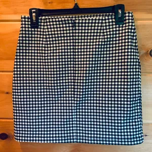 Women’s Shinestar Black And White Checkered Skirt Size M NWT thumbnail 4