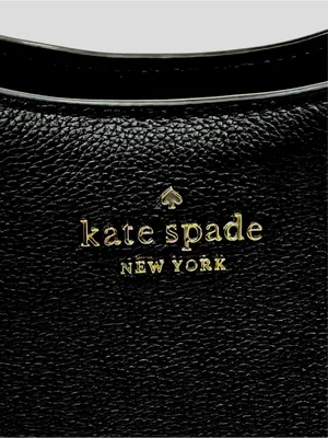 Kate Spade New York Black Pebble Leather Aster Shoulder Bag thumbnail 9