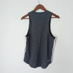 Adidas Women Tank Top Size Medium Gray thumbnail 3