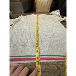Shiraleah Pickleballer Sweatshirt Size L Pink Green Preppy Country Club‎ thumbnail 11