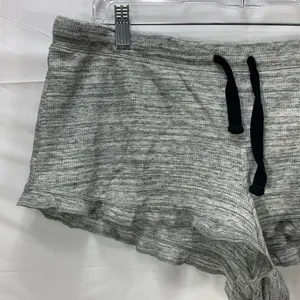 PINK Victoria’s Secret Gray White Marled Sleep Pajama Lounge Shorts Size Large thumbnail 3