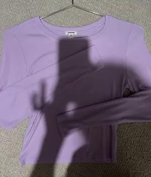 Garage Long Sleeve Top Purple thumbnail 1