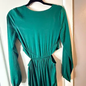 Express Women's Green Dress thumbnail 6