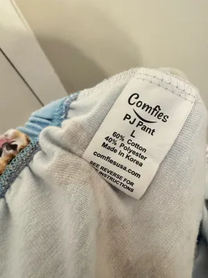 Comfies Welsh Corgi Unisex Cotton Blend Pajama Bottoms Size L thumbnail 6