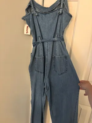Rewash Jean Romper thumbnail 3