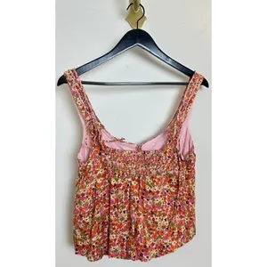 FREE PEOPLE Ellia Printed Set in Spring Blossom Combo Size Medium NWT thumbnail 8