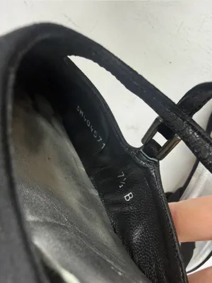 Vintage Stuart Weitzman Slingback Kitten Heels Shoes Sz 7.5 thumbnail 12