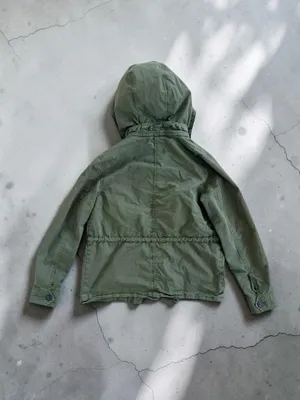 Gap Military Jean Jacket Green Button Front Pockets Vintage Y2K 10 thumbnail 5