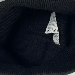 Carhartt A205 Womens Black Knit Winter Snow Short Bonnet Beanie Hat One Size thumbnail 3
