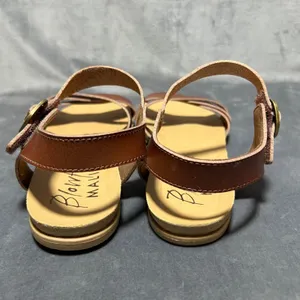 Blowfish Malibu‎ Monte Brown Strappy Ankle Strap Sandals BF-7249 Size 9 thumbnail 4