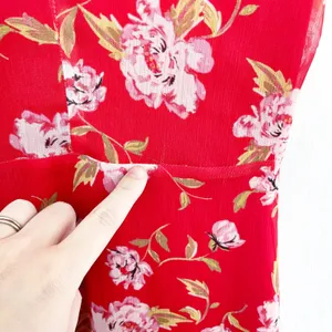 Lovers + Friends x Revolve Cassidy Red Floral Fit & Flare Mini Dress thumbnail 5