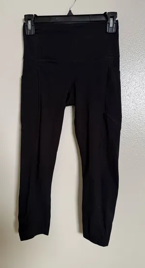 Yogalicious Black High-Rise Performance Leggings thumbnail 1