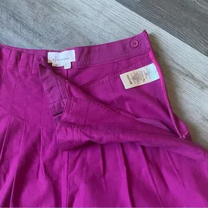 Anthropologie High Rise Pleated Pants Orchid Purple Wide Leg 6 thumbnail 6
