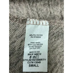 Caution to the Wind Women’s Small Hooded Cardigan Gray Open Front Duster USA NWT thumbnail 10
