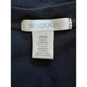 Bozzolo Black Cropped T-Shirt thumbnail 5