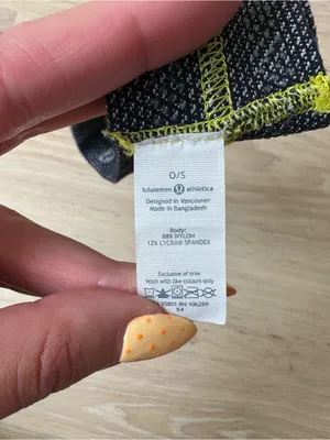 lululemon athletica Black & Yellow Headband thumbnail 5