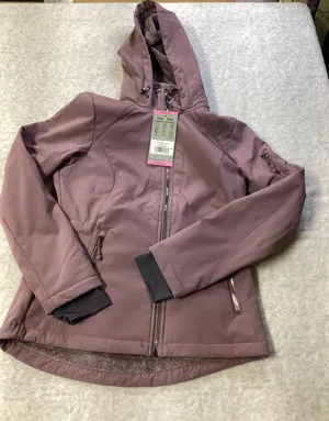 Free Country Women Softshell Jacket Vervain Purple Butterpile Fleece 583LOF5152S thumbnail 1