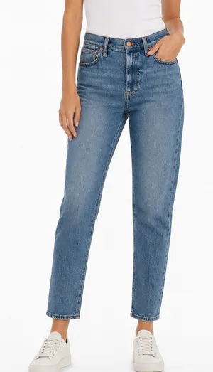 Madewell The Perfect Vintage Jean Womens 28 High Rise Slim Straight thumbnail 1