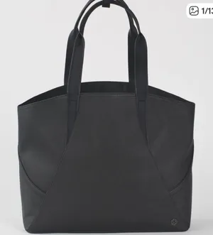 Lululemon All Day Black Go Wild Tote Bag thumbnail 1