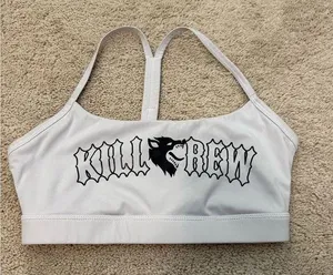 Kill Crew White Sports Bra! Cross listed on Mercari! thumbnail 1